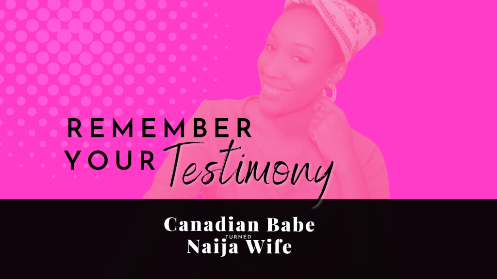 Chevaunne shine |Canadian Babe turned Naija Wife | Remember your testimony